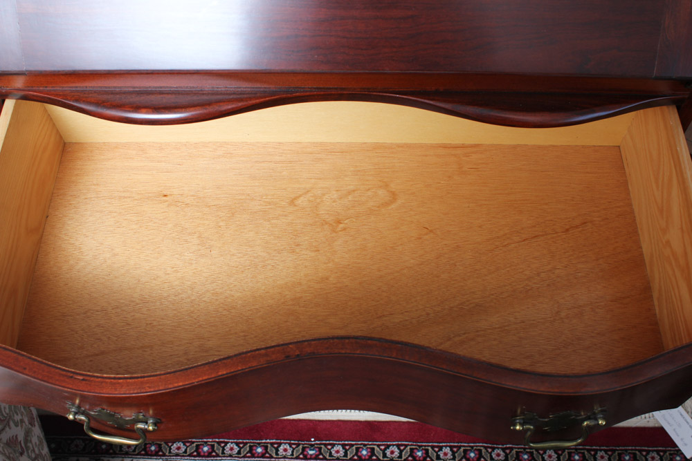 Federal Style Cherry Secretary Bookcase by Jasper Cabinet