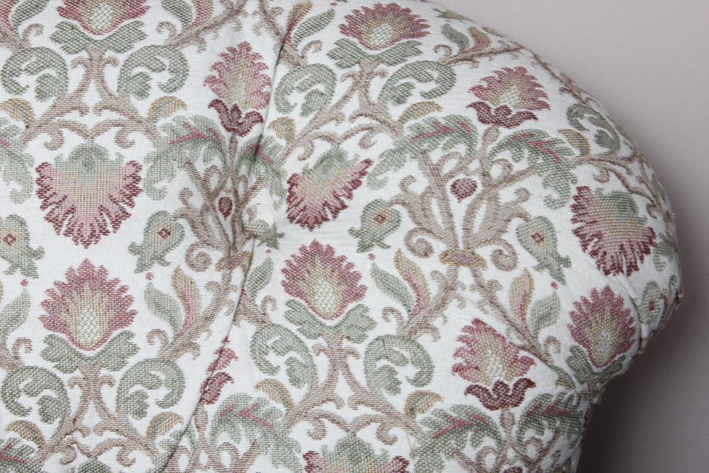 Contemporary Upholstered Wing Back Chair