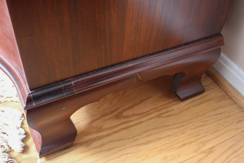 Federal Style Cherry Secretary Bookcase by Jasper Cabinet