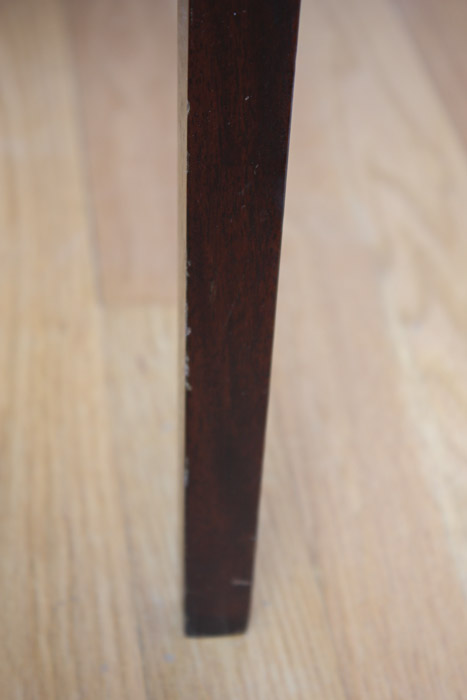 Mahogany Finish Drop Leaf Side Table by Mersman