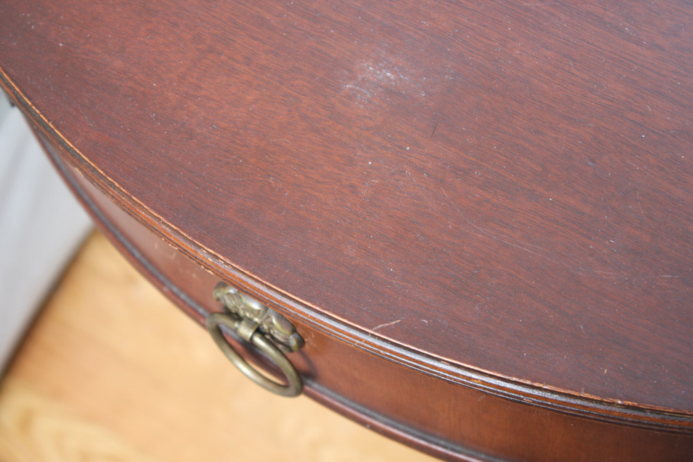 Duncan Phyfe Style Drum Table