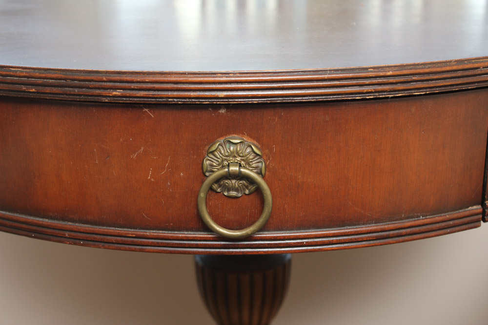 Duncan Phyfe Style Drum Table