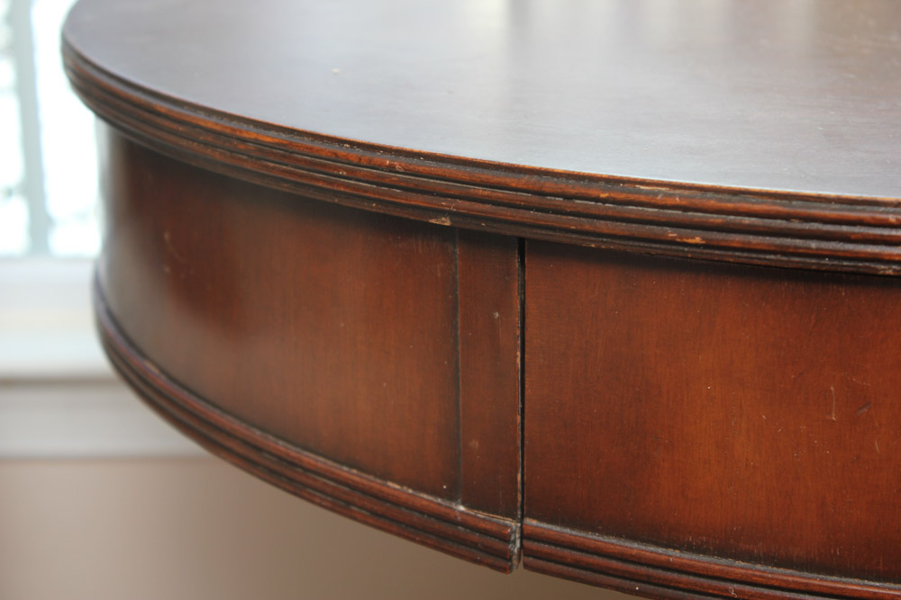 Duncan Phyfe Style Drum Table