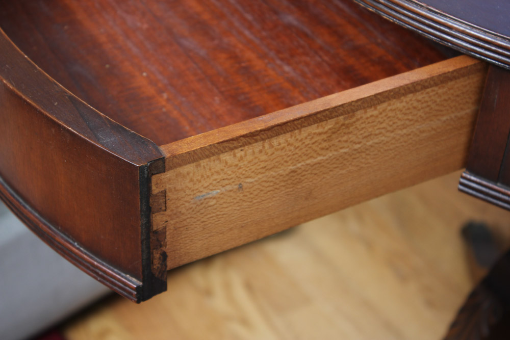 Duncan Phyfe Style Drum Table