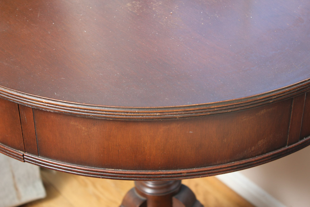 Duncan Phyfe Style Drum Table