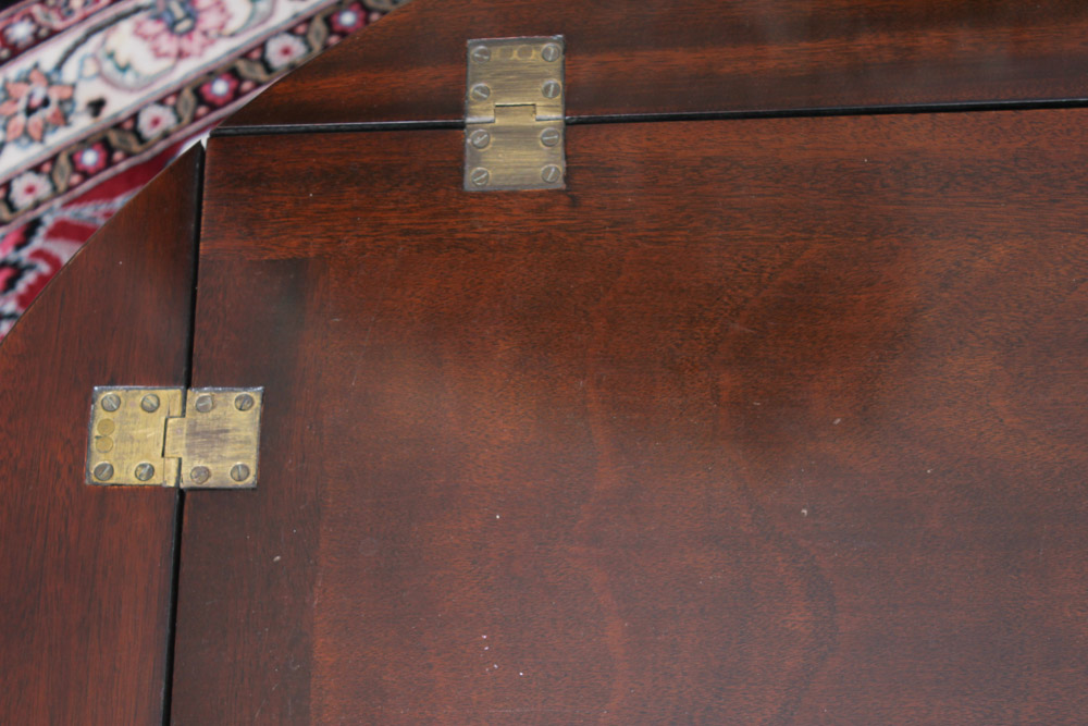 Mahogany Butlers Tray on Stand