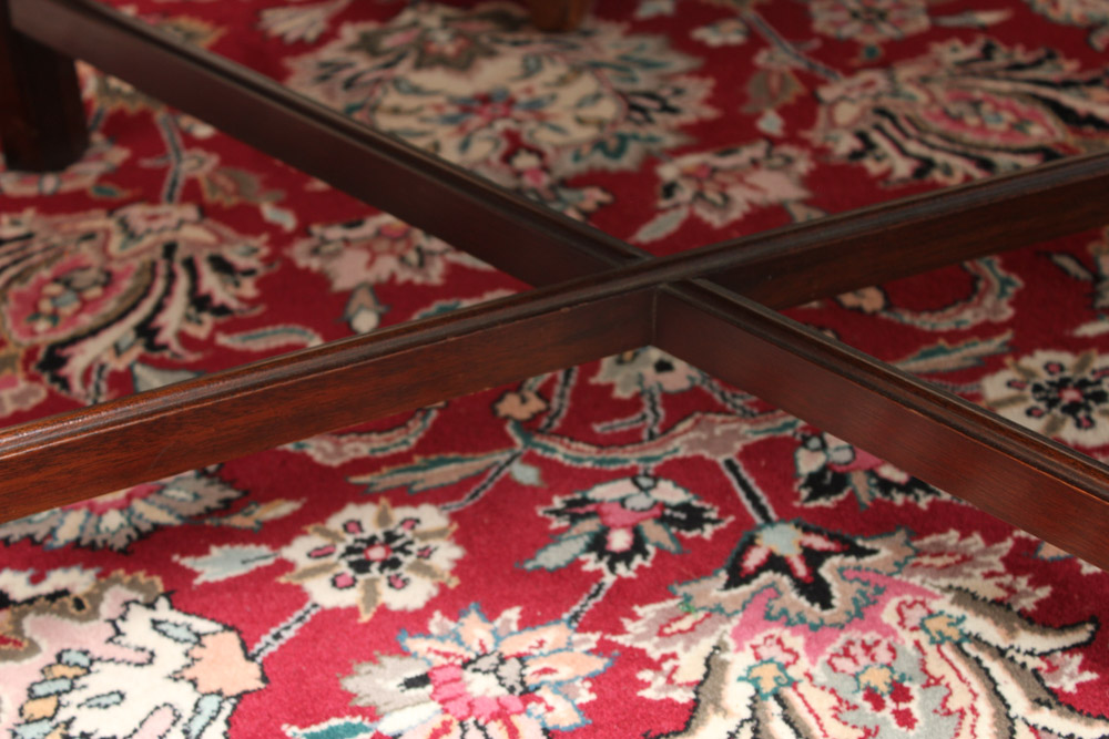 Mahogany Butlers Tray on Stand