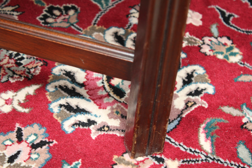 Mahogany Butlers Tray on Stand