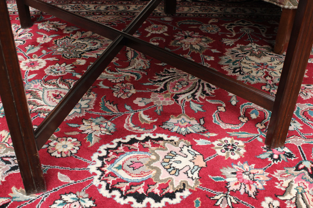 Mahogany Butlers Tray on Stand