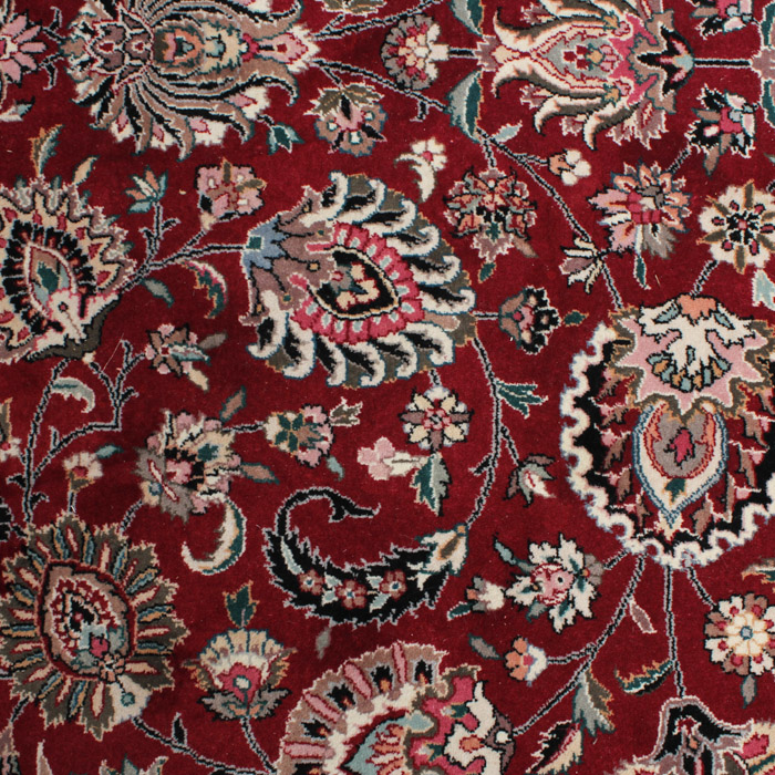 Hand-Knotted Pakistani Wool Area Rug