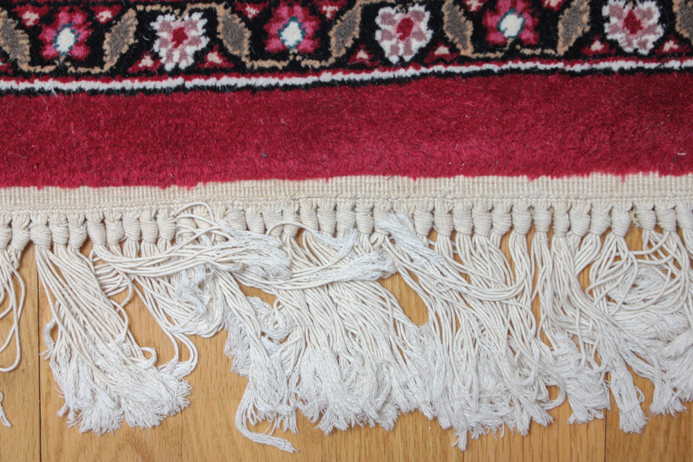 Hand-Knotted Pakistani Wool Area Rug