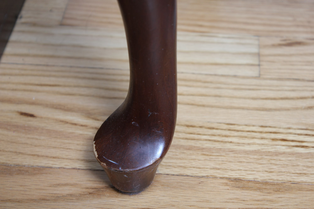 Set of "Queen Anne" Style Cherry Dining Chairs by Davis