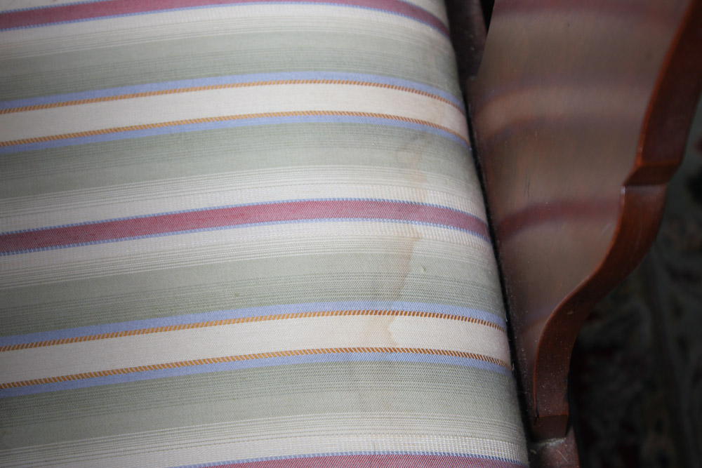 Set of "Queen Anne" Style Cherry Dining Chairs by Davis