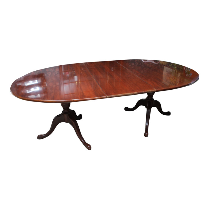 Federal Style Cherry Dining Table by Davis