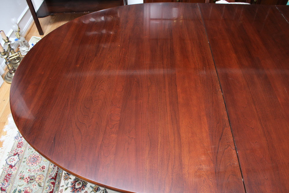Federal Style Cherry Dining Table by Davis