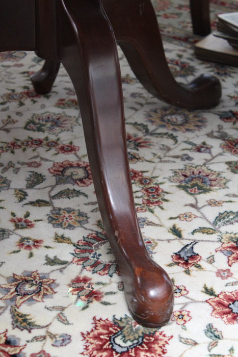 Federal Style Cherry Dining Table by Davis