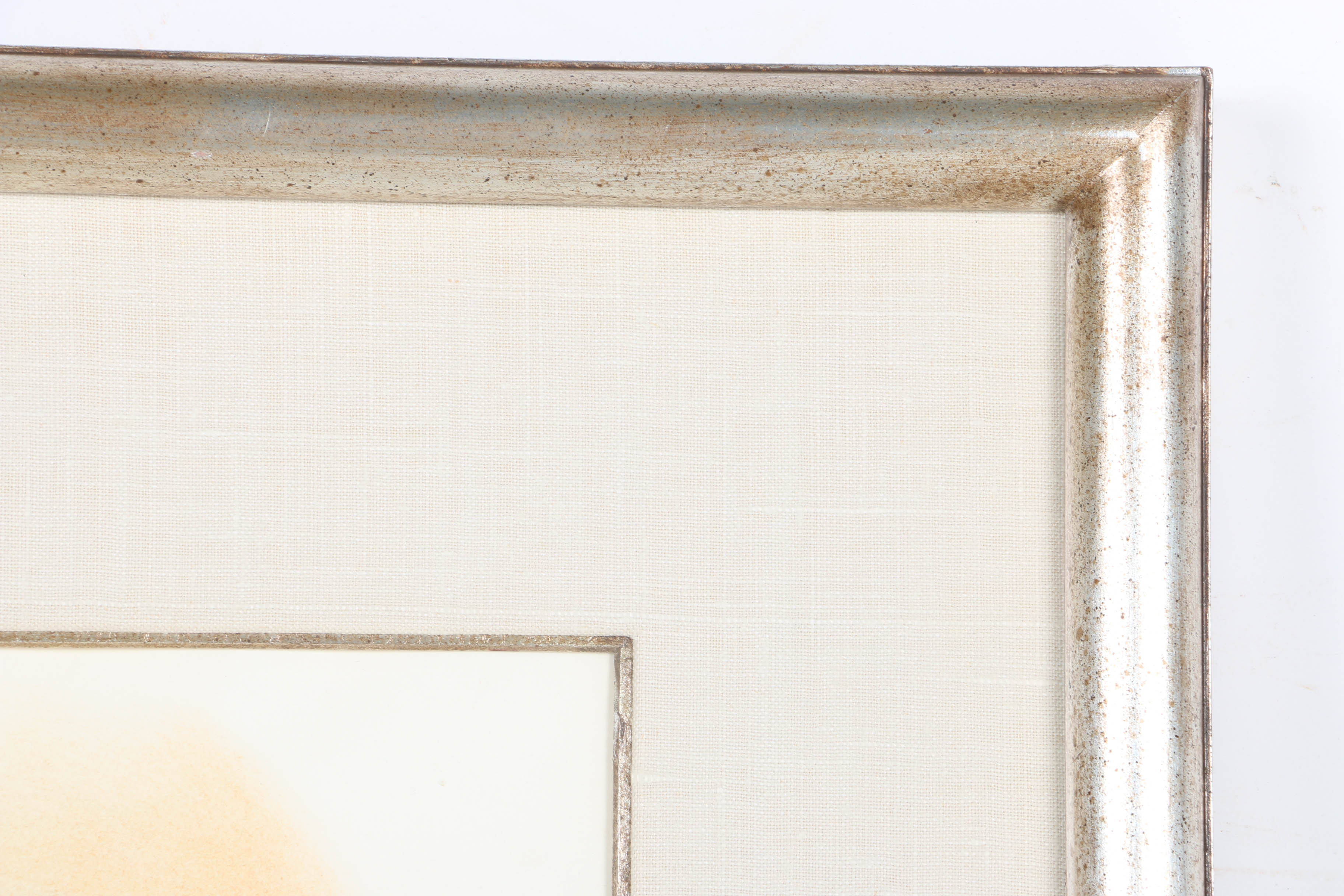 1981 Thom Kapheim Mixed Media Drawing "Lady & Shrimp Coat in Animal Rocker"