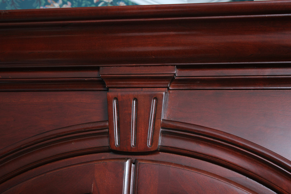 Mahogany Corner Cabinet