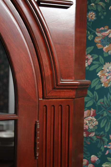 Mahogany Corner Cabinet