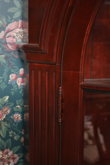 Mahogany Corner Cabinet