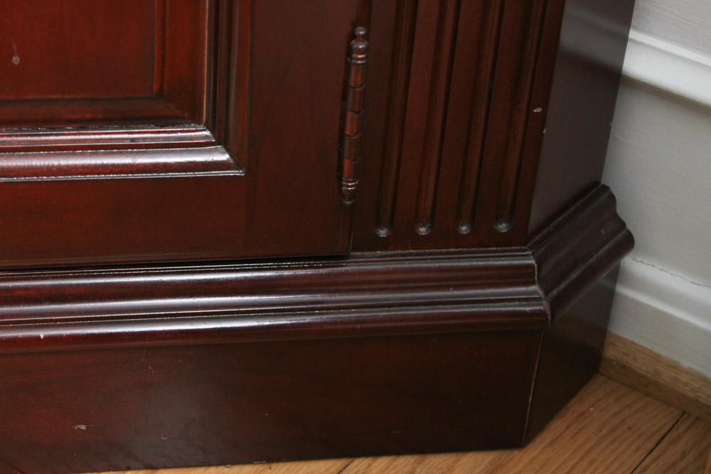 Mahogany Corner Cabinet