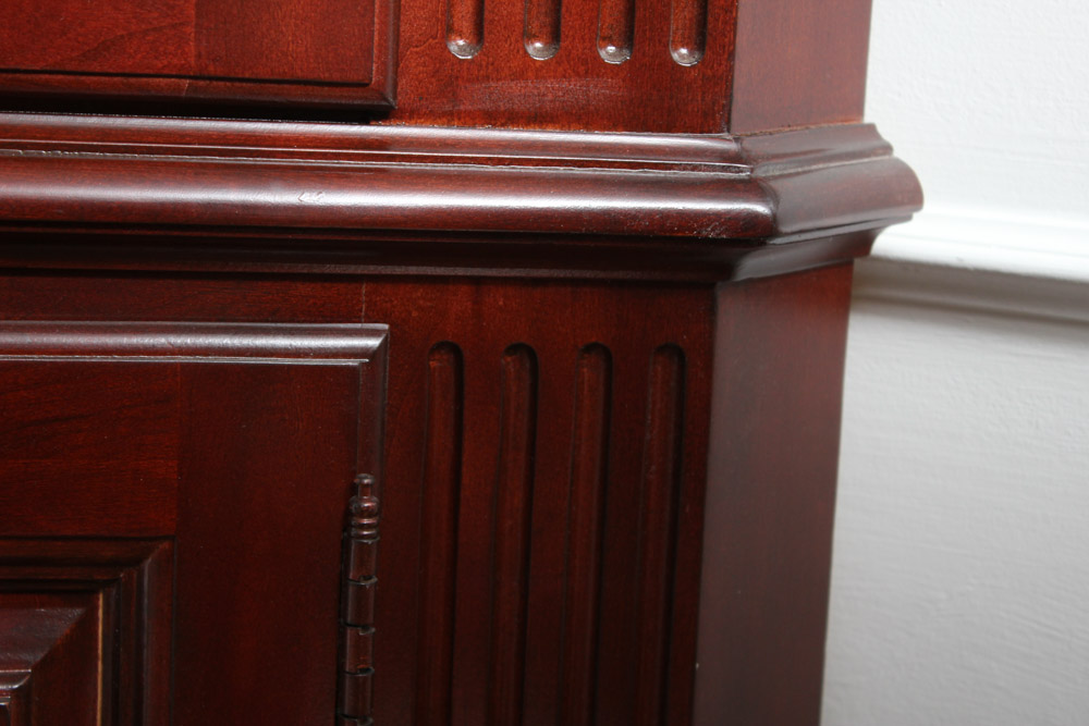 Mahogany Corner Cabinet