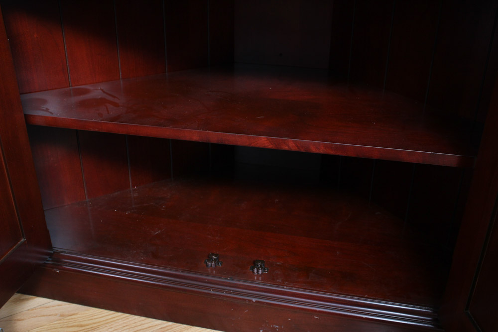 Mahogany Corner Cabinet