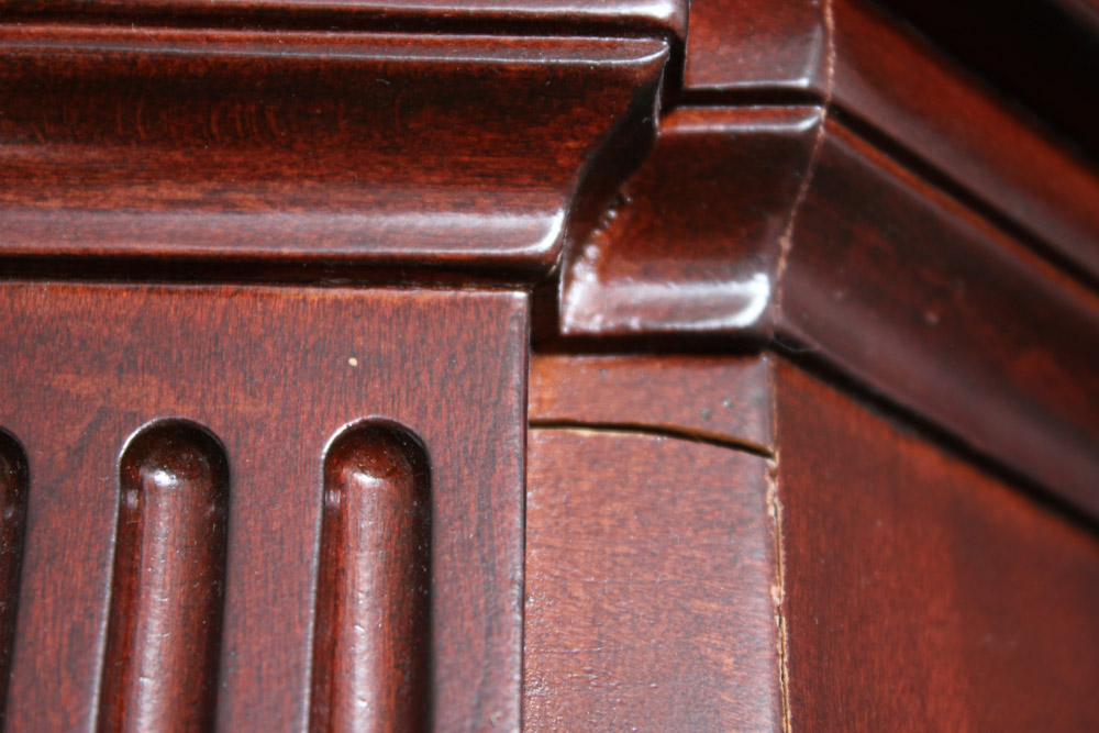 Mahogany Corner Cabinet