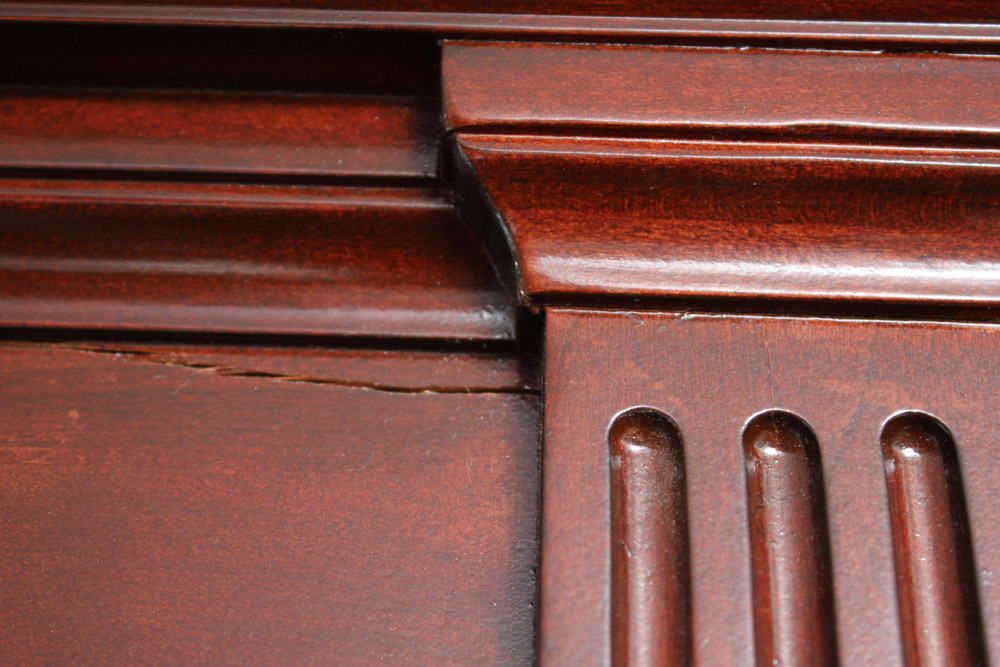 Mahogany Corner Cabinet