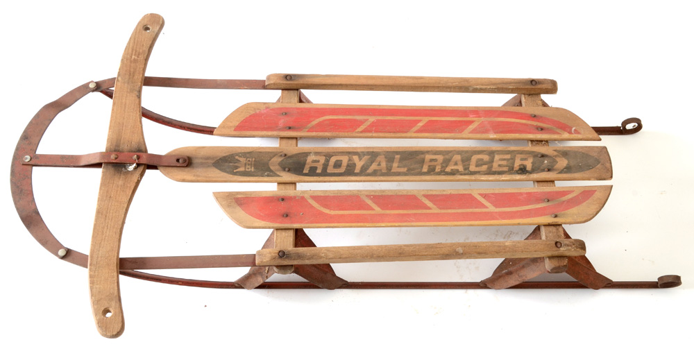 Pair of Vintage Royal Racer Sleds