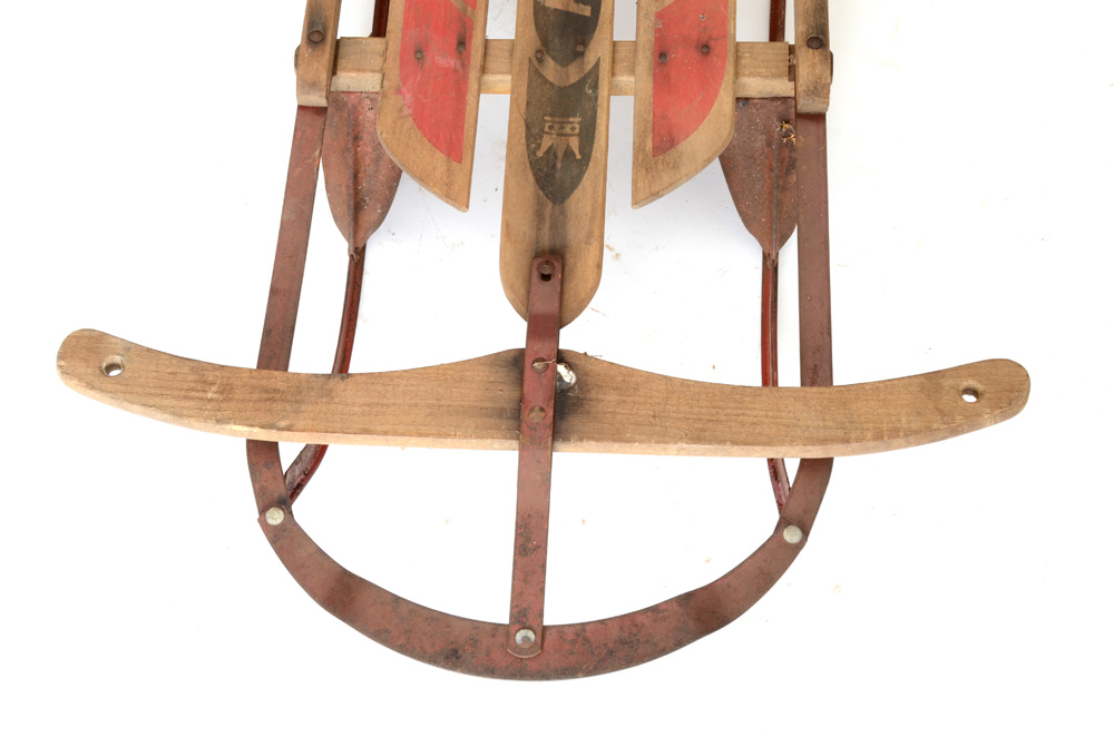 Pair of Vintage Royal Racer Sleds