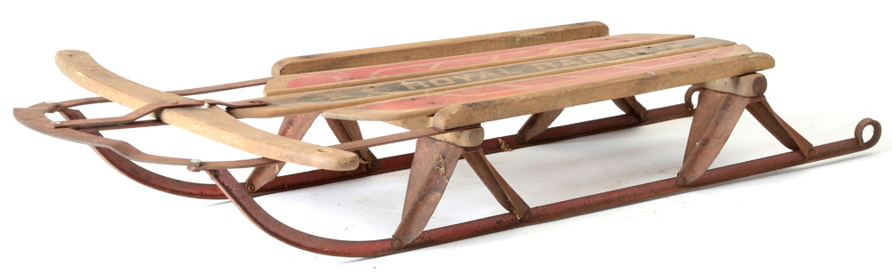 Pair of Vintage Royal Racer Sleds