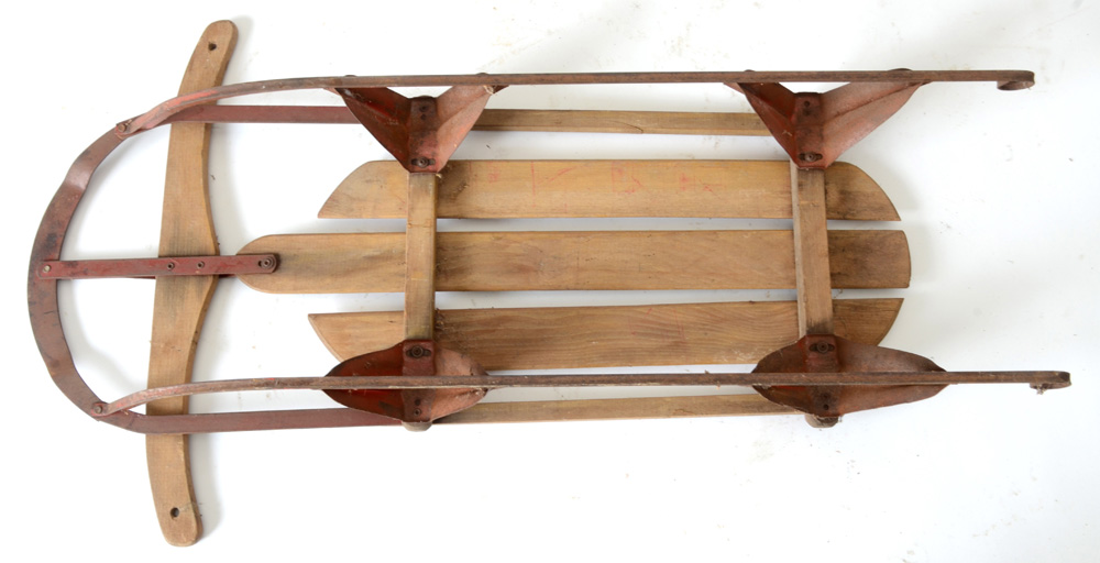 Pair of Vintage Royal Racer Sleds