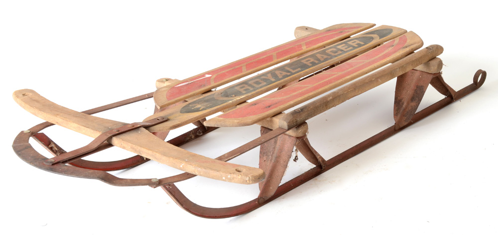 Pair of Vintage Royal Racer Sleds