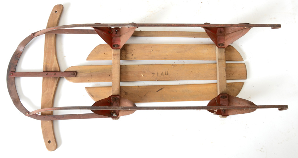 Pair of Vintage Royal Racer Sleds