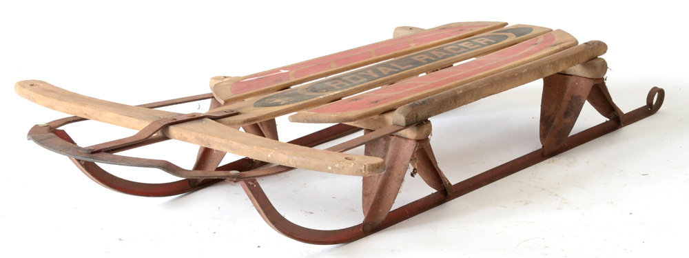 Pair of Vintage Royal Racer Sleds