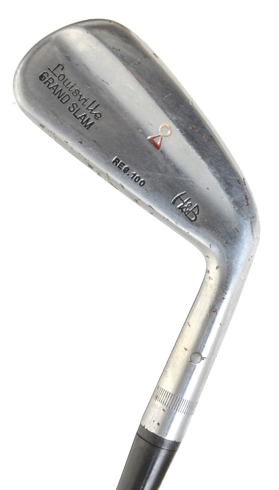 Set of H&B Model 10 Vintage Golf Clubs with Bag