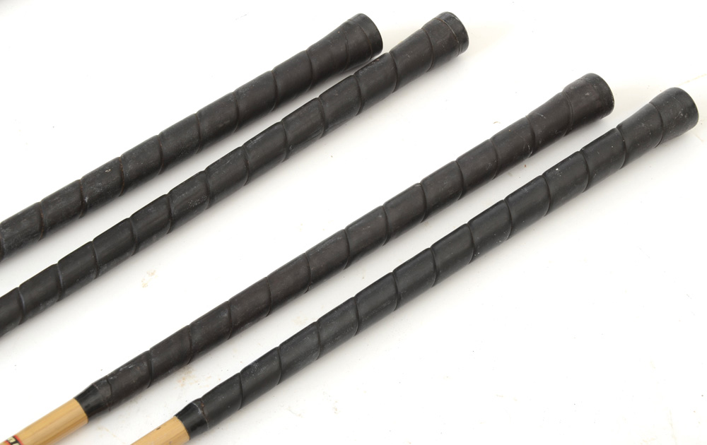 Set of H&B Model 10 Vintage Golf Clubs with Bag