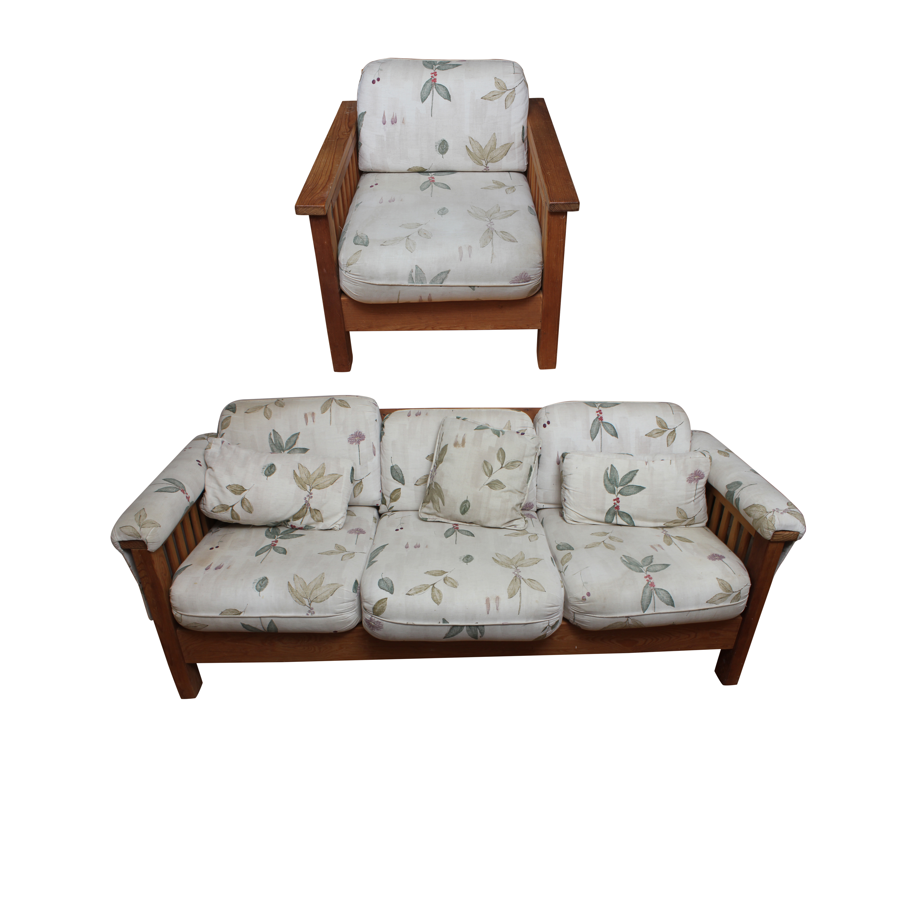 Matching Sofa and Chair