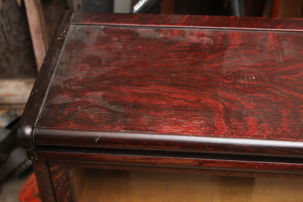 Vintage Oak Barrister Bookcase
