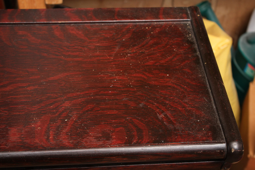 Vintage Oak Barrister Bookcase