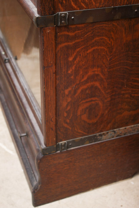 Vintage Oak Barrister Bookcase