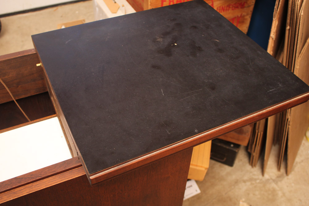 Mid Century Modern Wooden Bar Cabinet