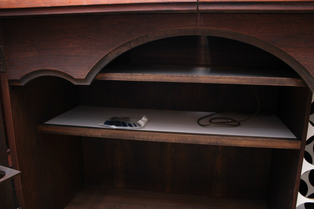 Mid Century Modern Wooden Bar Cabinet