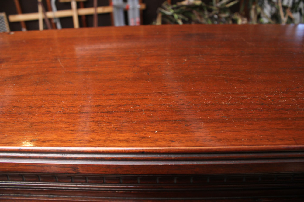 Antique Eastlake Walnut Bookcase Cabinet