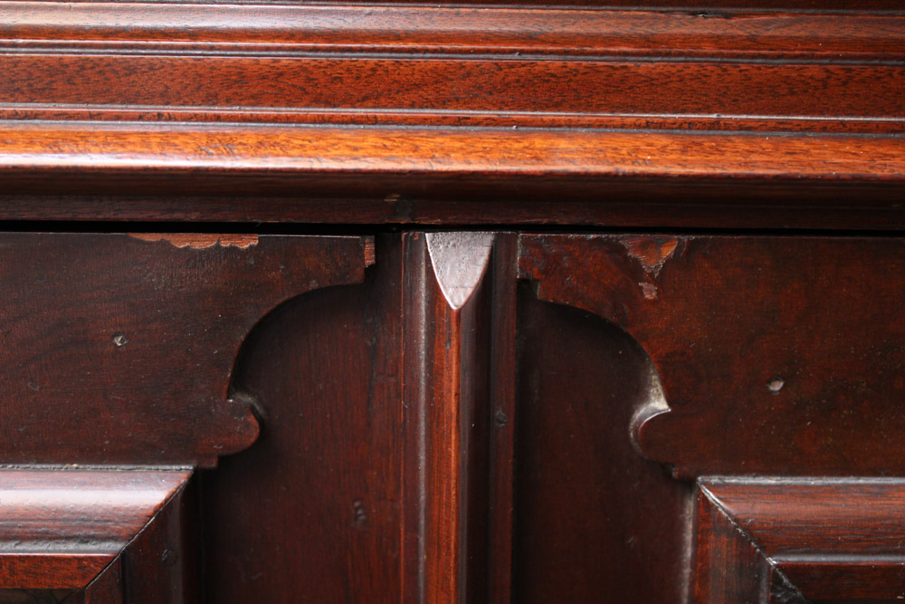 Antique Eastlake Walnut Bookcase Cabinet