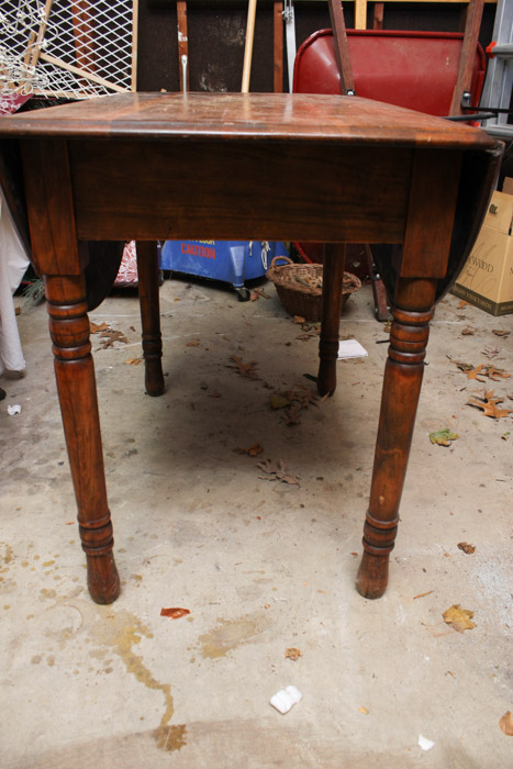 Wooden Drop Leaf Table