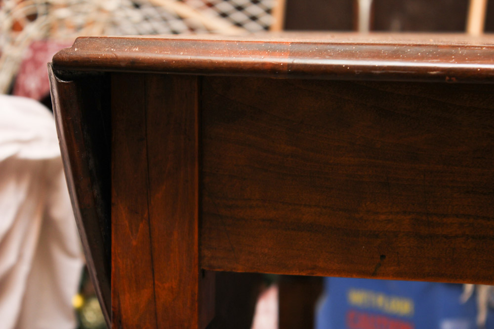 Wooden Drop Leaf Table