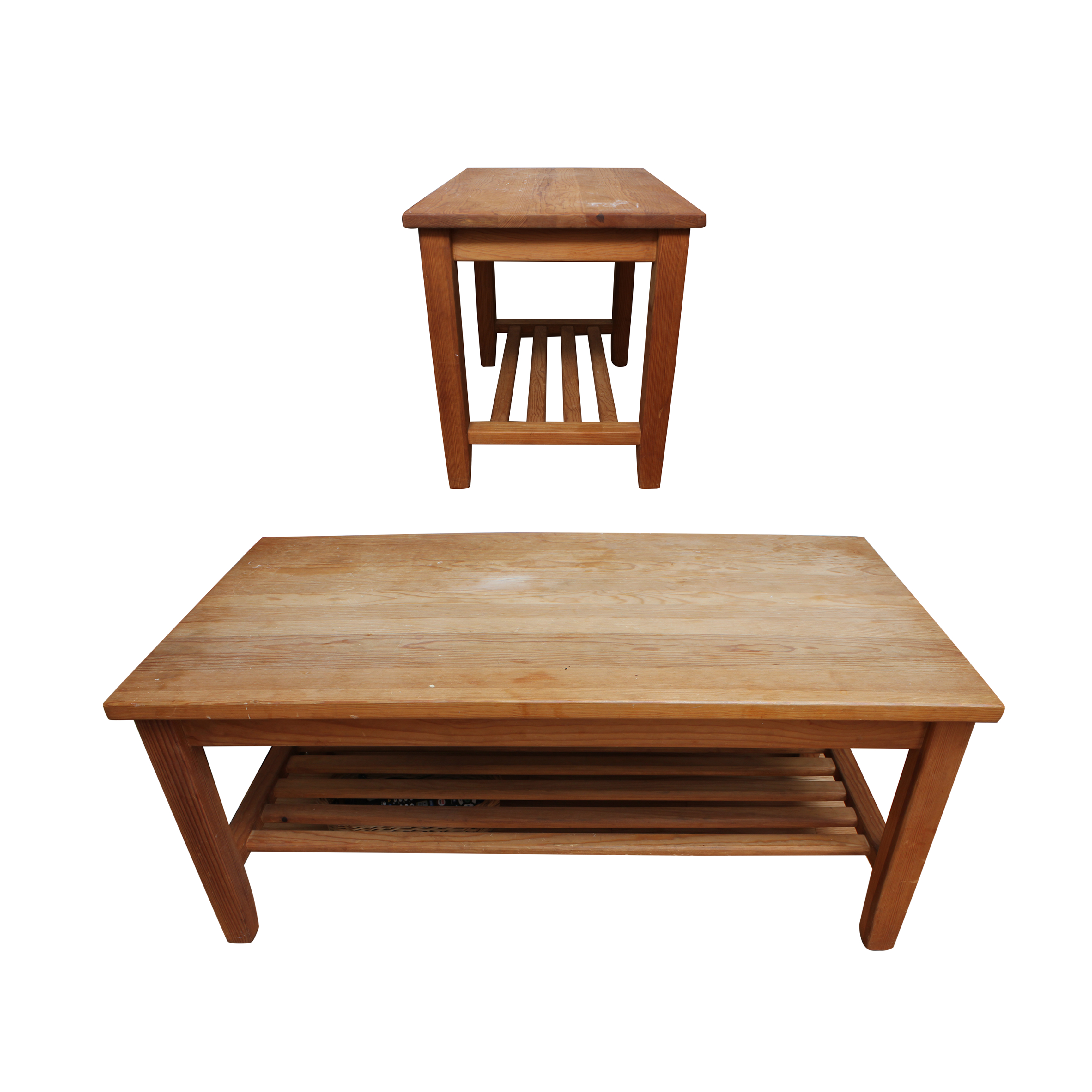 Pair of Pine Tables