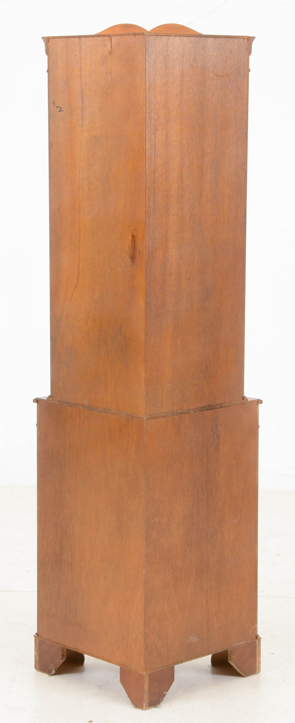 Yew Corner Display Cabinet